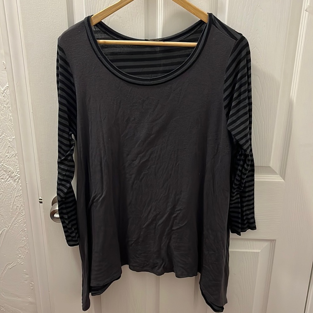 Black long sleeve shirt